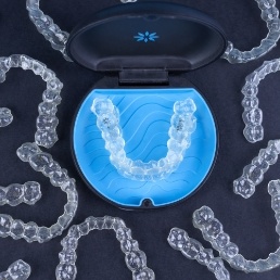 Invisalign clear braces tray