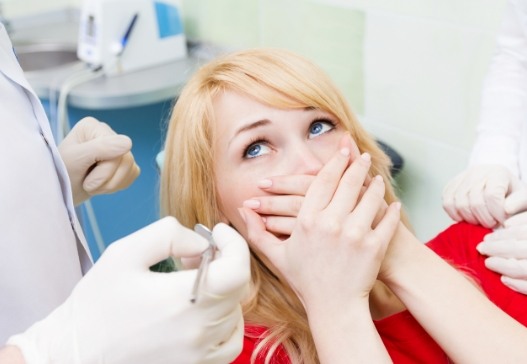 Fearful patient in need of sedation dentistry